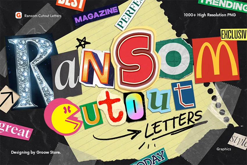 Ransom Cutout Letters