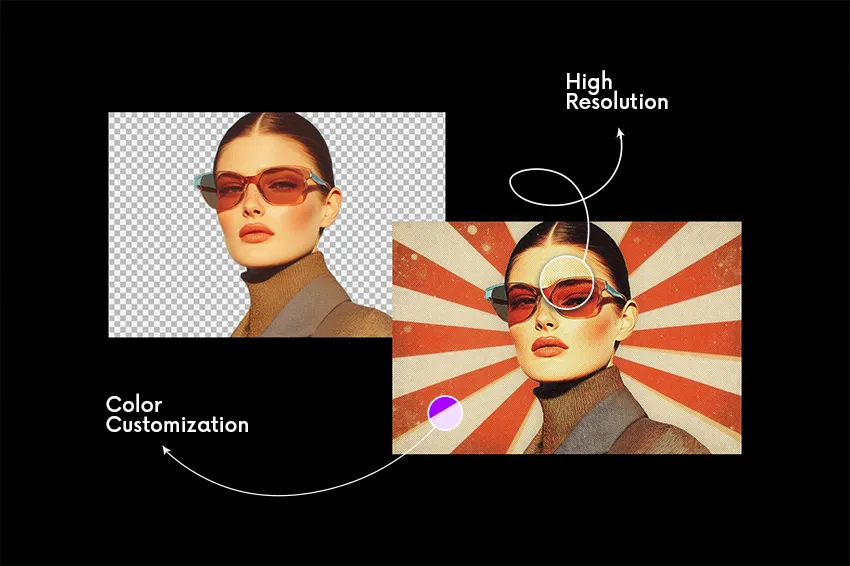 Retro Pop-Art Style Photo Effect