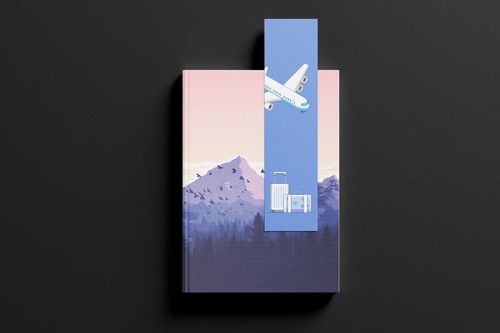 Paper Bookmark Mockups