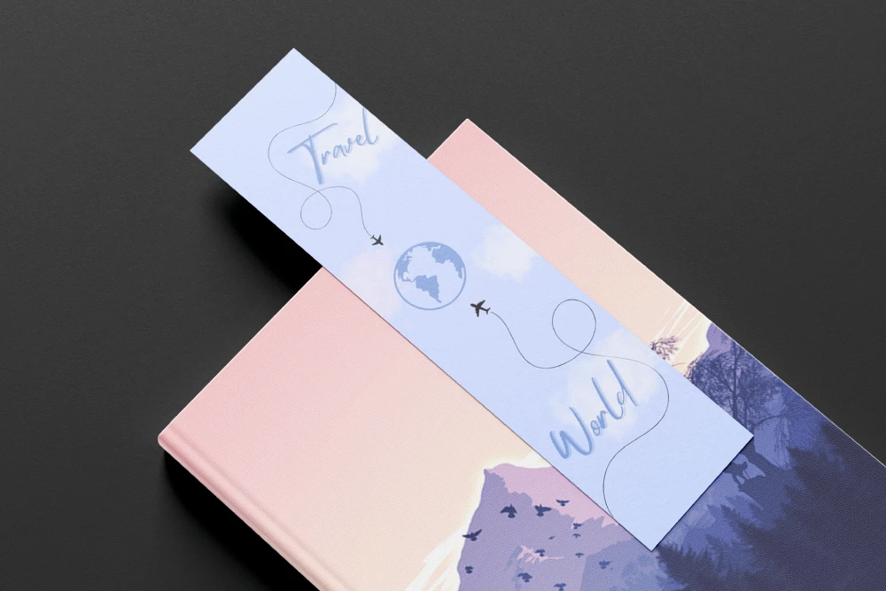 Paper Bookmark Mockups