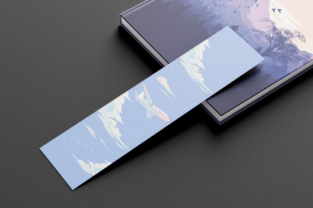 Paper Bookmark Mockups