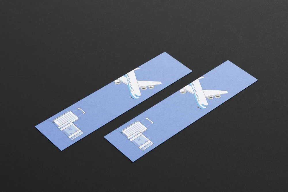 Paper Bookmark Mockups