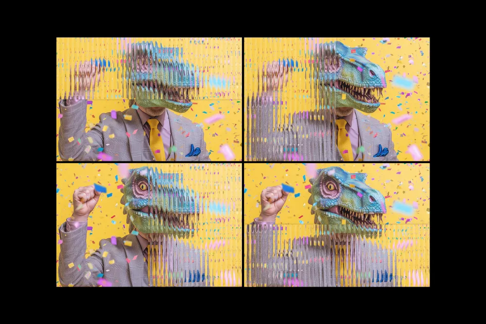 Glass Distortion Photo Effects