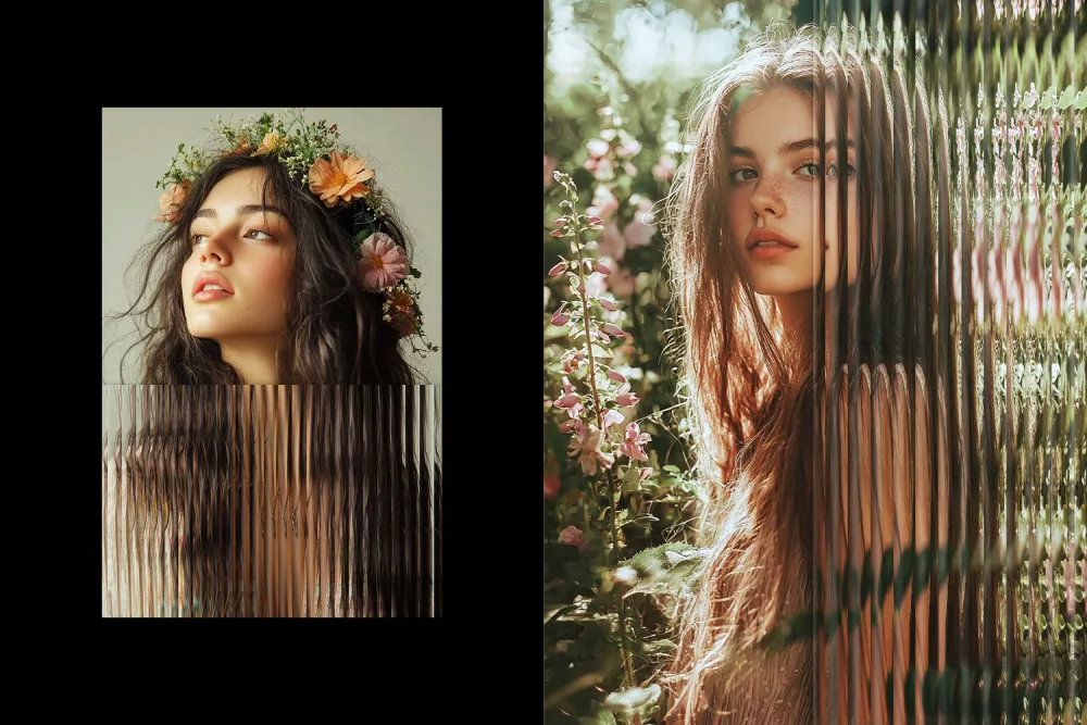 Glass Distortion Photo Effects