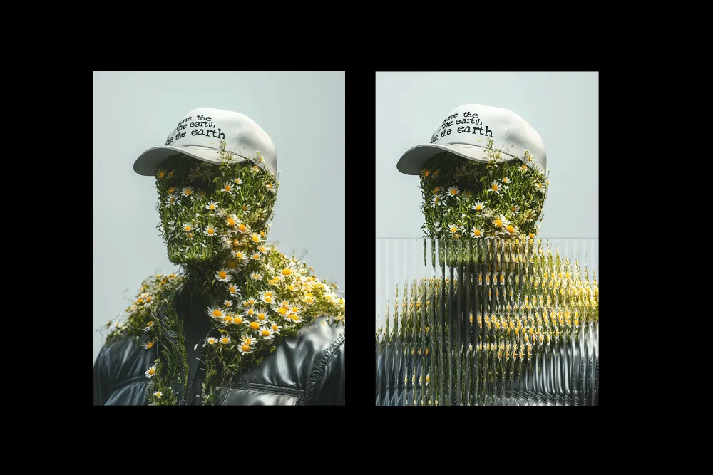 Glass Distortion Photo Effects
