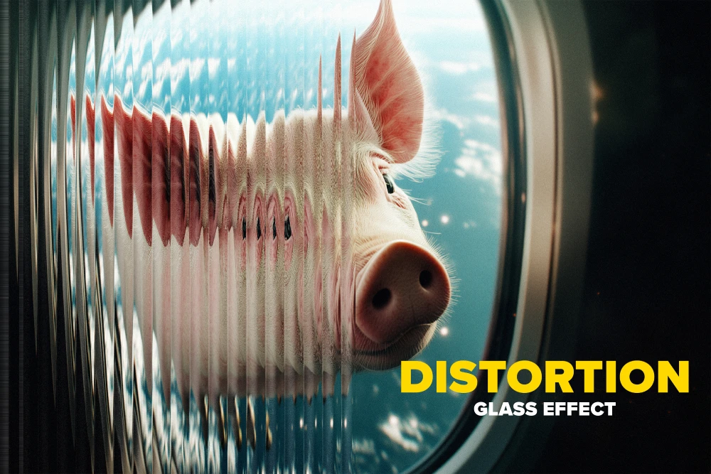 Glass Distortion Photo Effects