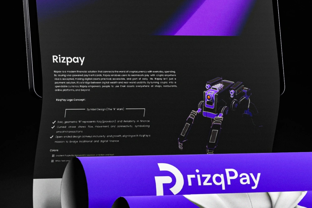 Long Scroll Concept Mock-Up with Device